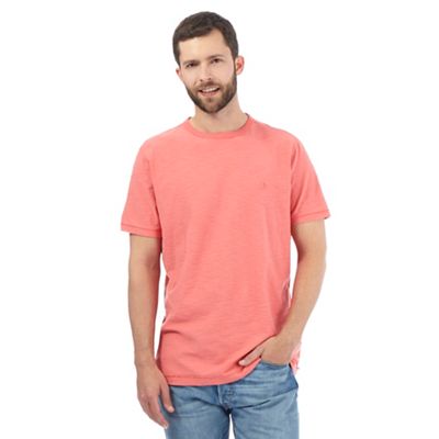 Mantaray Pink textured t-shirt